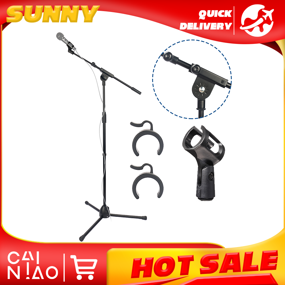 Microphone Stand Foldable Heav - огляд і ціна Microphone Stand Boom Arm Floor