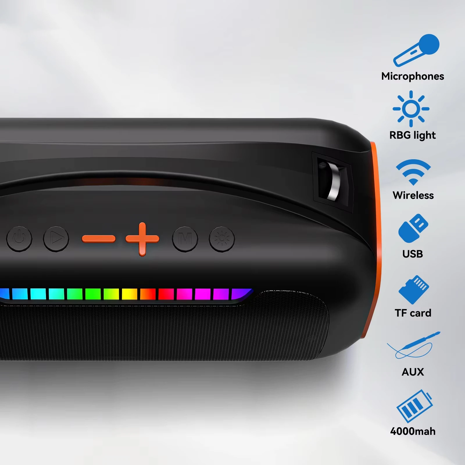 Karaoke Machine Sound with 2 M - огляд і ціна Karaoke Machine Portable With 2 Mic