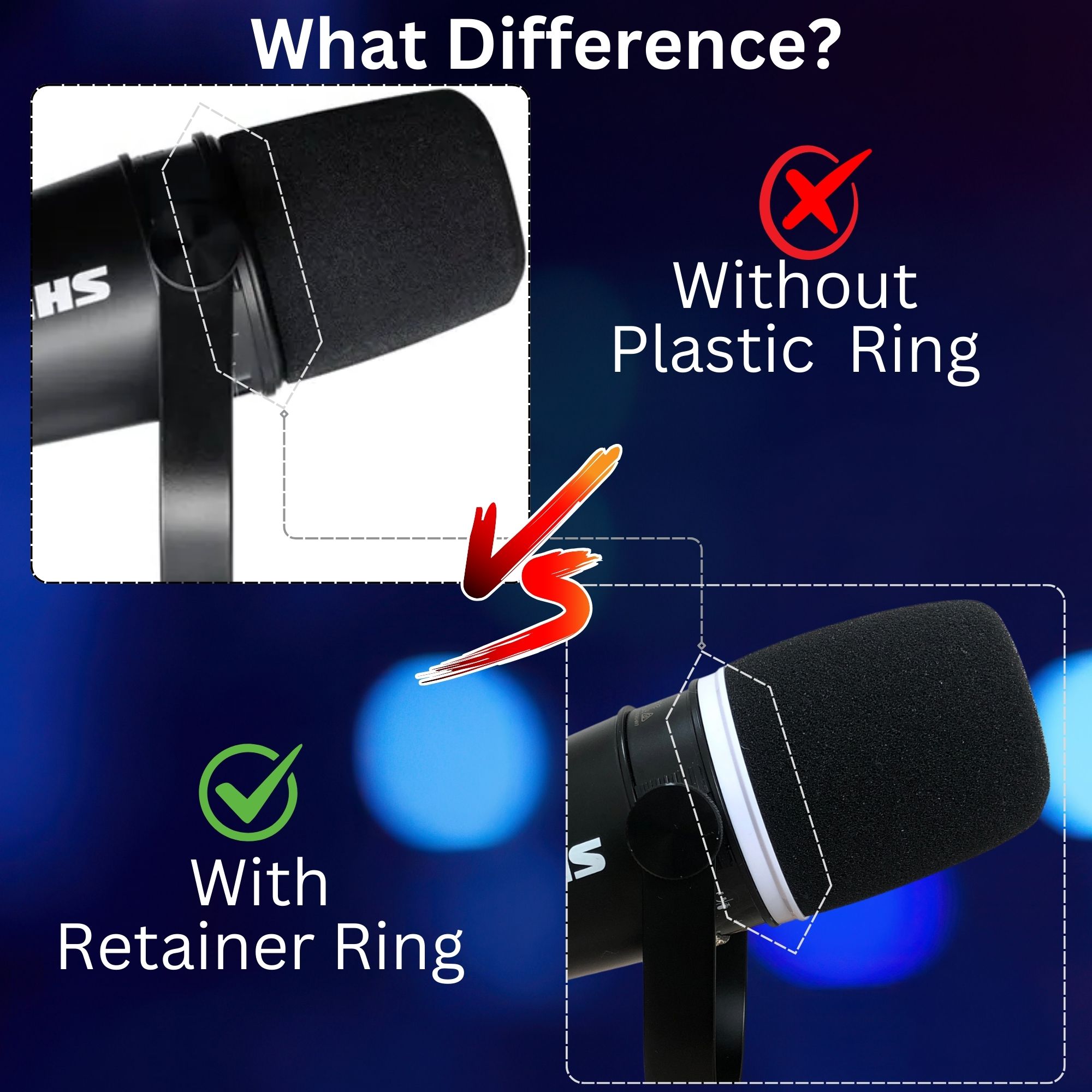 Foam Microphone Covers with Re - огляд і ціна Microphone Pop Filter Foam Windscreen
