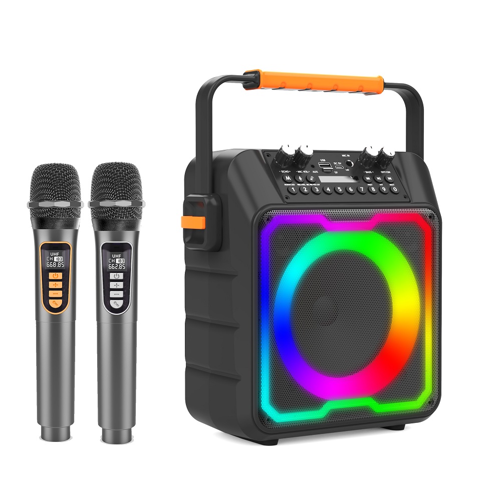 Top Sale New AMZ Karaoke Speak - огляд і ціна Karaoke Machine Portable With 2 Mic
