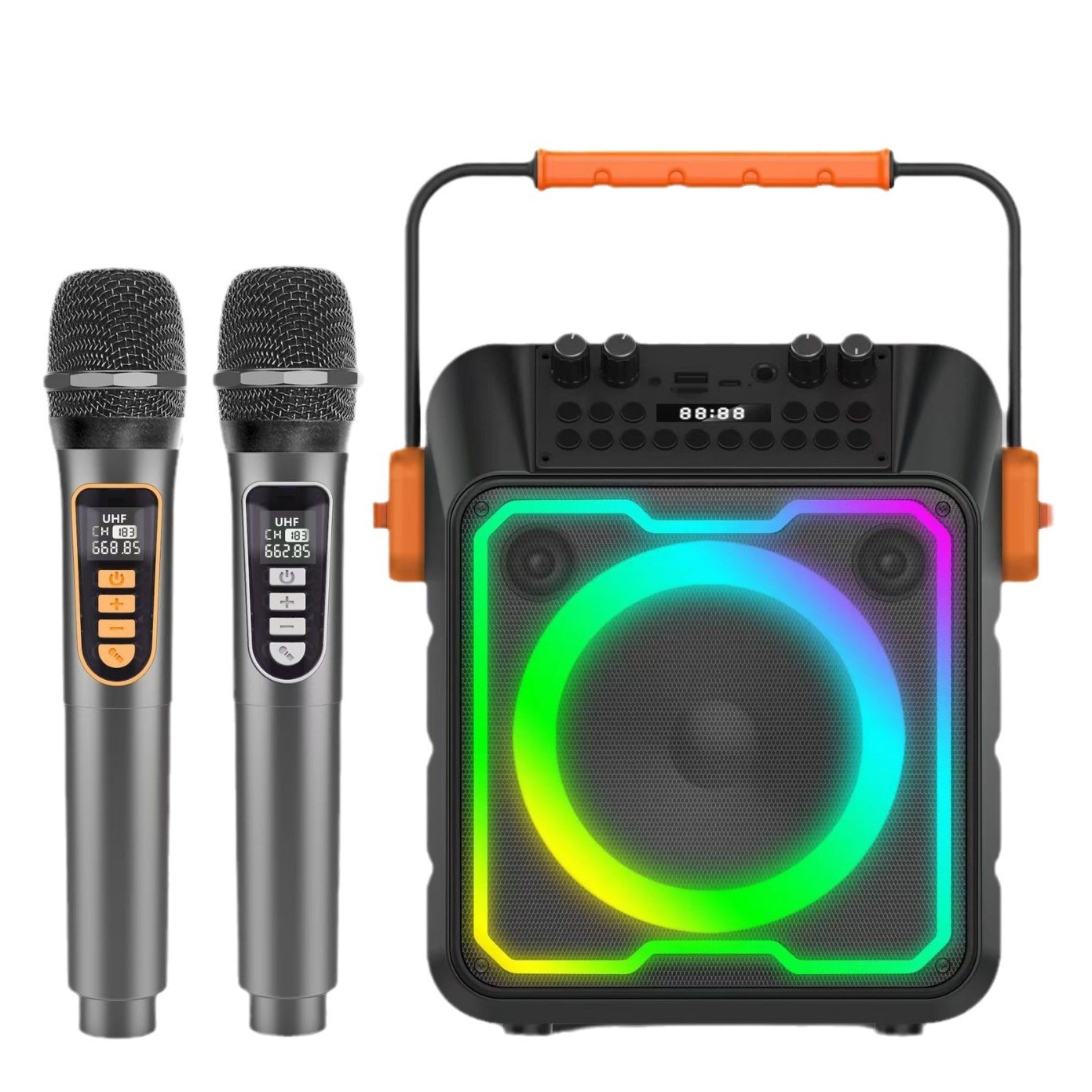 Top Sale New AMZ Karaoke Speak - огляд і ціна Karaoke Machine Portable With 2 Mic