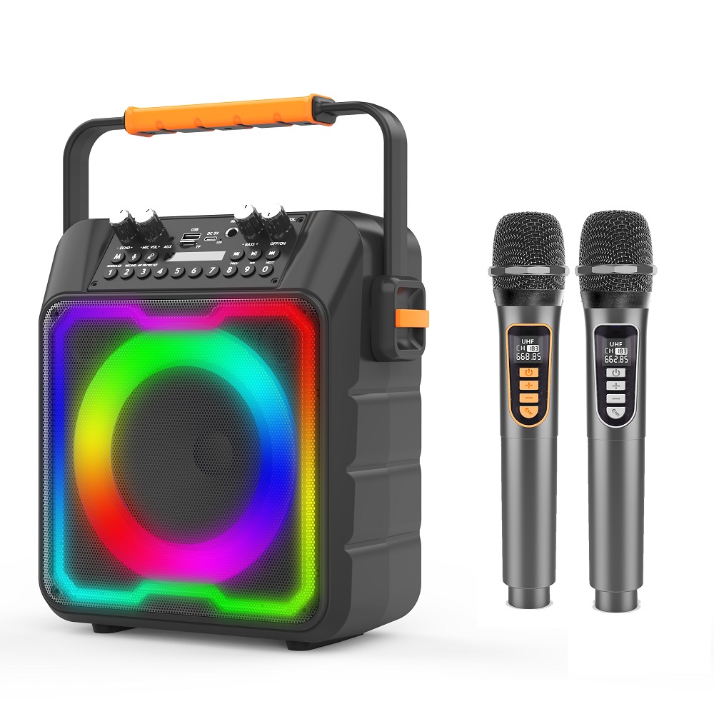 Top Sale New AMZ Karaoke Speak - огляд і ціна Karaoke Machine Portable With 2 Mic