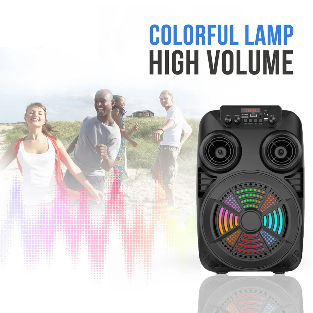 High Power Bluetooth Speakers  - огляд і ціна Karaoke Speaker System 100W Rgb