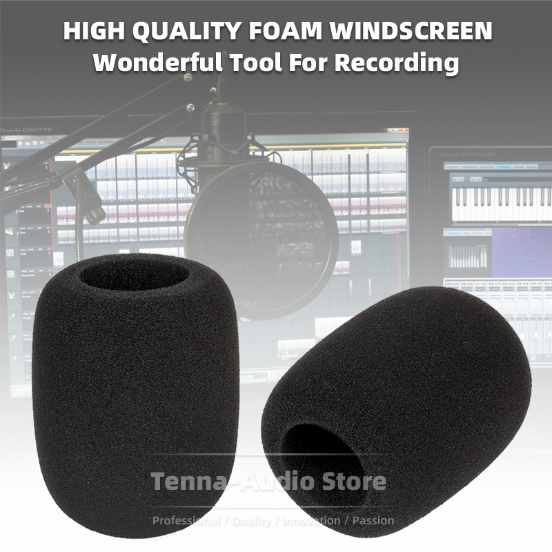 2PCS For Scarlett CM25 CM 25 F - огляд і ціна Microphone Pop Filter Foam Windscreen