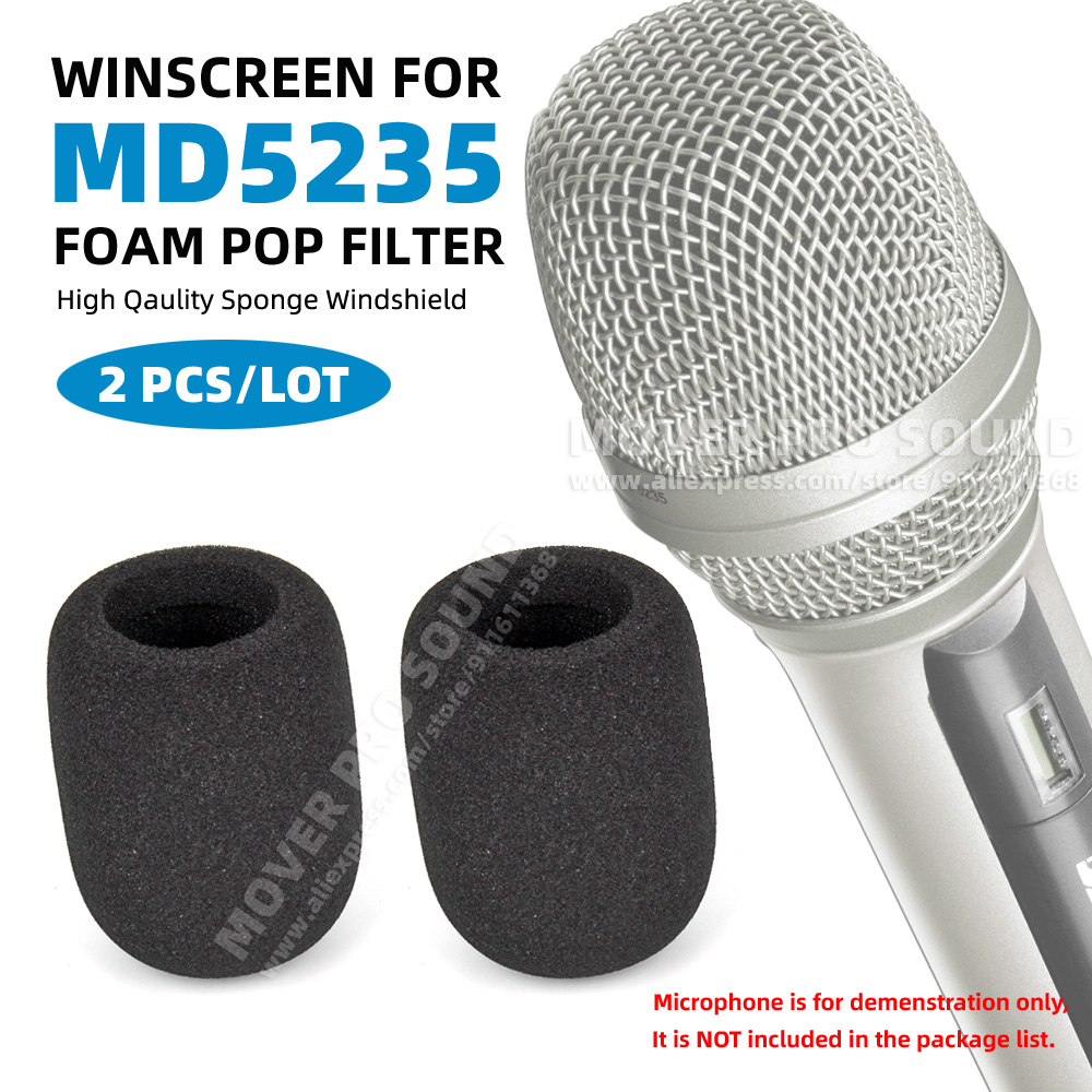 2PCS Windscreen Mic Foam Windp - огляд і ціна Microphone Pop Filter Foam Windscreen