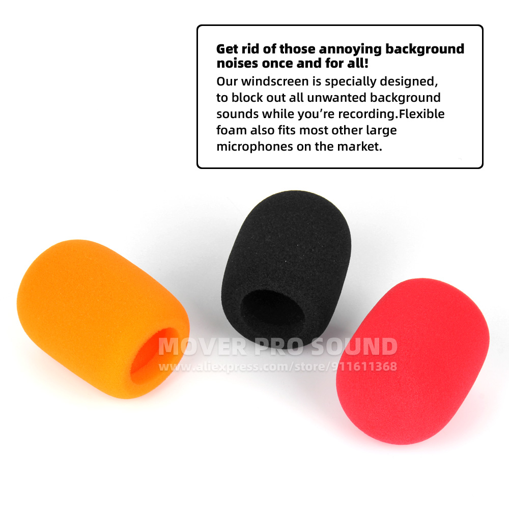 2PCS Windscreen Mic Foam Windp - огляд і ціна Microphone Pop Filter Foam Windscreen
