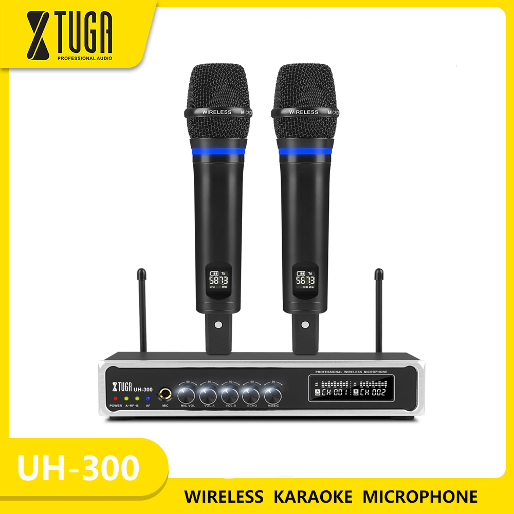 XTUGA UH300 UHF Professional W - огляд і ціна Bluetooth Karaoke Microphone Handheld