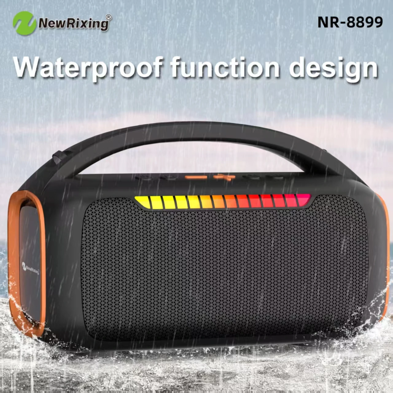 NewRixing 30W Bluetooth Speake - огляд і ціна Karaoke Machine Portable With 2 Mic