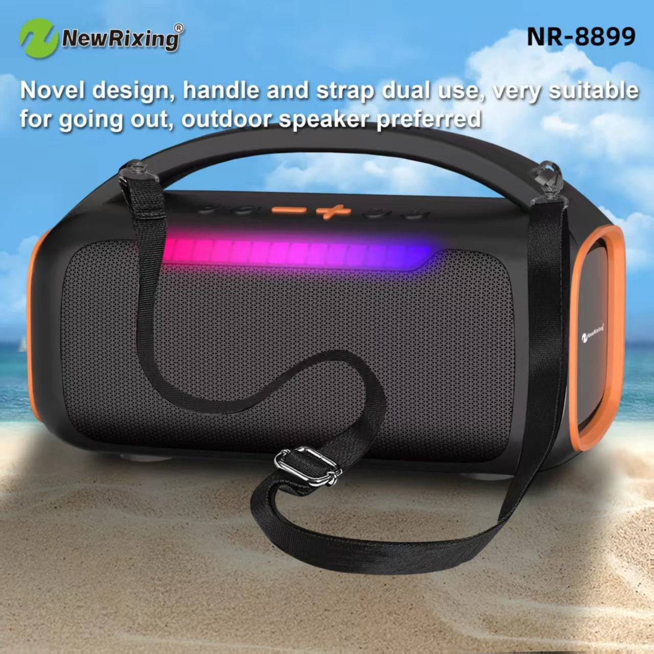 NewRixing 30W Bluetooth Speake - огляд і ціна Karaoke Machine Portable With 2 Mic