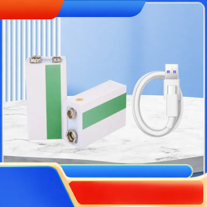 9V 5500mAh Lithium Ion Recharg - огляд і ціна Rechargeable Wireless Mic Lithium Battery