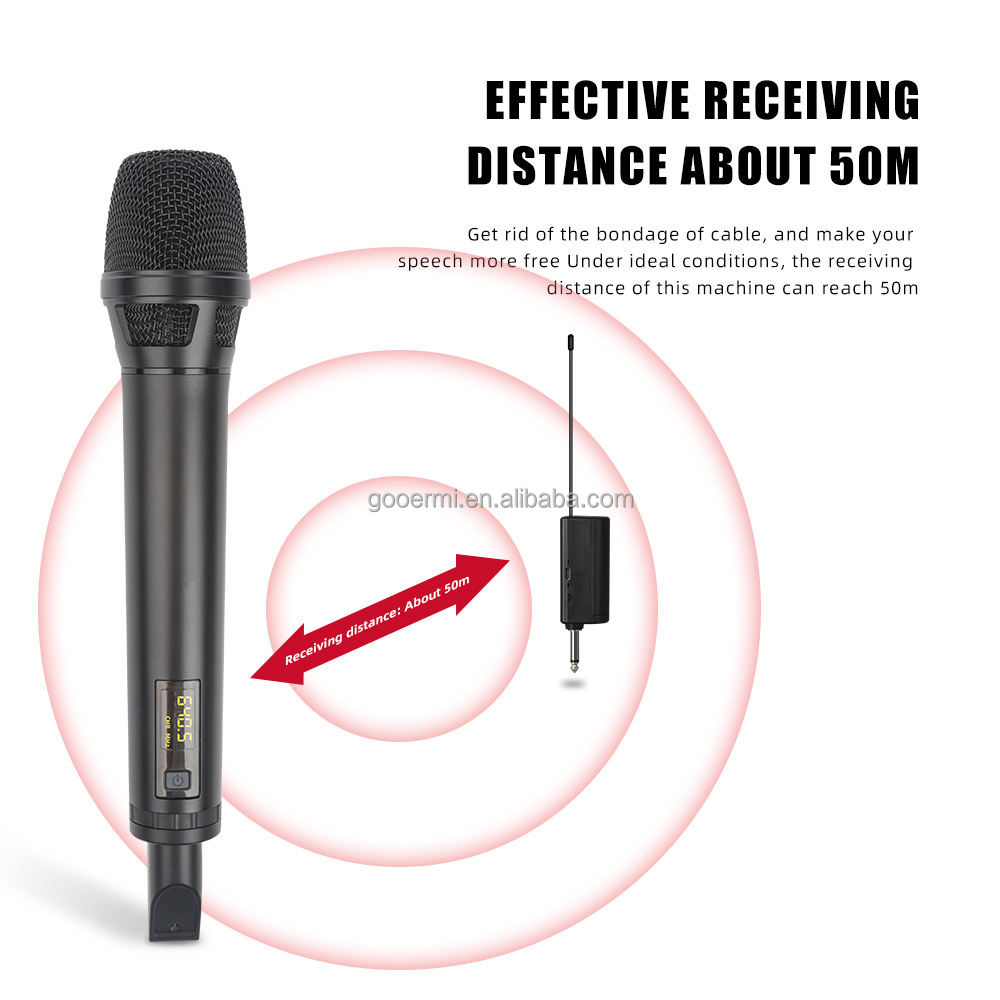 UHF Portable Wireless Micropho - огляд і ціна Uhf Wireless Microphone System Dual Channel