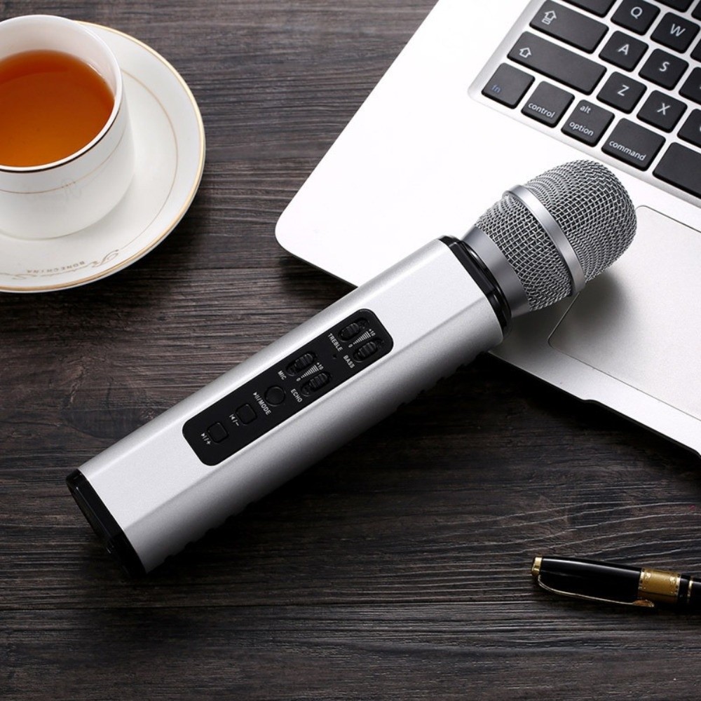 Portable Karaoke Microphone Pr - огляд і ціна Bluetooth Karaoke Microphone Handheld