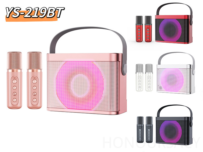 HIFI Stereo Bluetooth Karaoke  - огляд і ціна Karaoke Machine Portable With 2 Mic