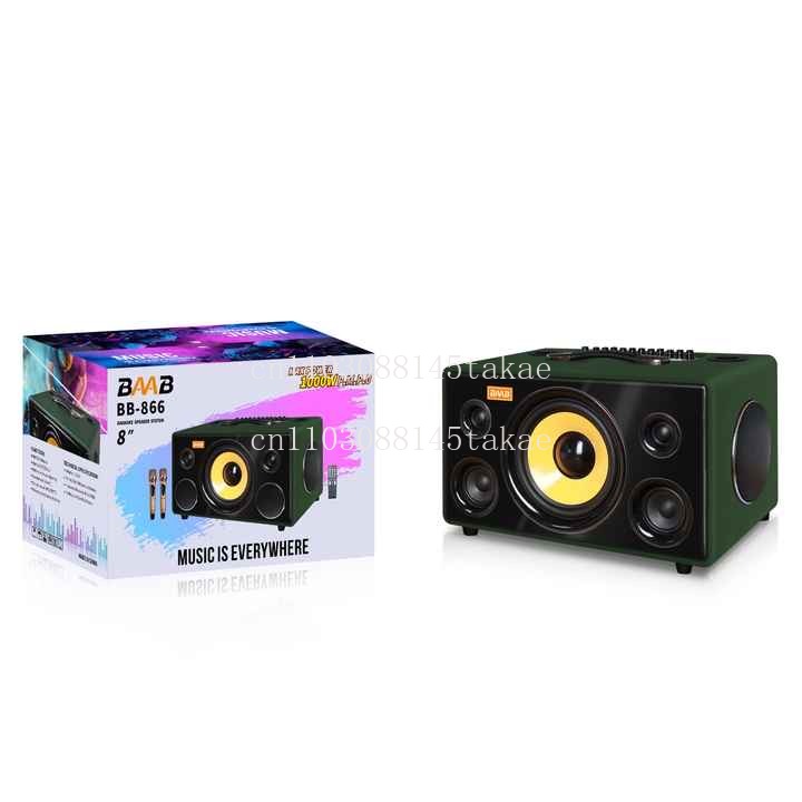 Professional 8-Inch HIFI Bass  - огляд і ціна Karaoke Speaker System 100W Rgb